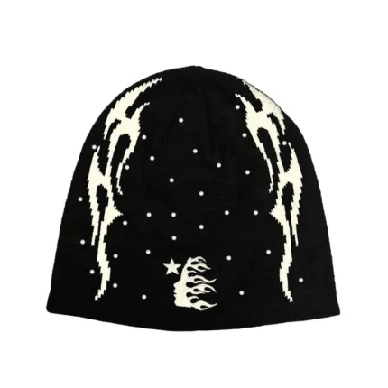 Hellstar Sports Flame Beanie (Black)