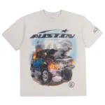 Hellstar x Post Malone Austin Tee Cream