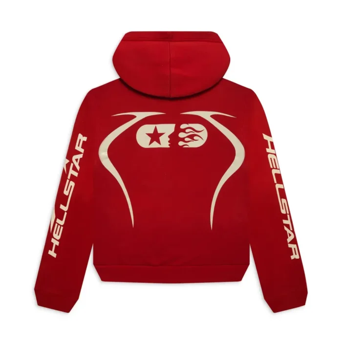 Red Hellstar Sport Hoodie