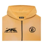 Yellow Hellstar Sports Zip-Up Hoodie